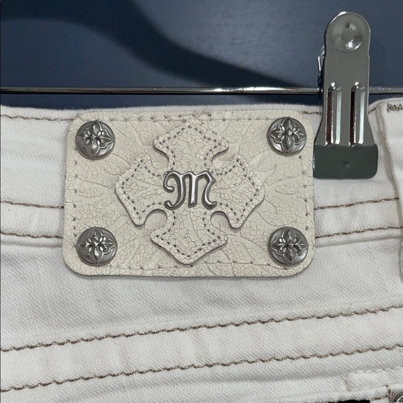 Miss Me Women's Classic White Skinny Jeans NWT Size 26 inseam 31.5 JP5082534 - Picture 7 of 14